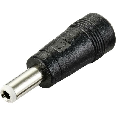 TRU COMPONENTS TC-10335996 Adaptateur basse tension DC mâle - DC femelle 5.5 mm 2.5 mm 5.5 mm 2.1 mm 1 pc(s) S620002