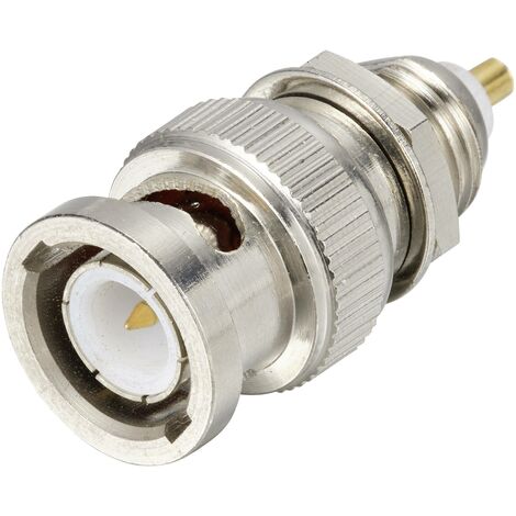 TRU COMPONENTS TC-10357420 Connecteur BNC embase mâle verticale 50 Ω 1 pc(s) S602332