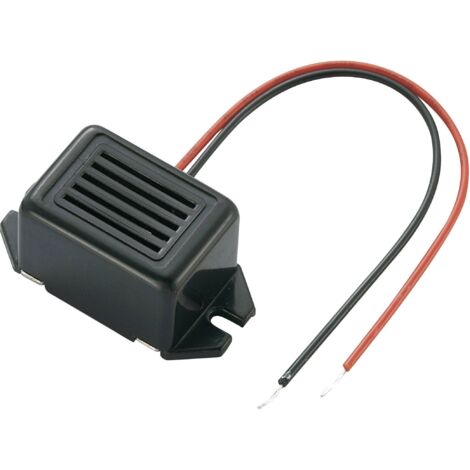 TRU COMPONENTS TC-10358332 Buzzer miniature Bruit généré: 75 dB Tension: 4.5 V/DC son continu 1 pc(s) S603622