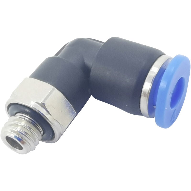 Tru Components - Winkelverbinder PL4-M5C Rohr-Ø: 4 mm Gewinde-Maß: M5 x 0.8 1 St.