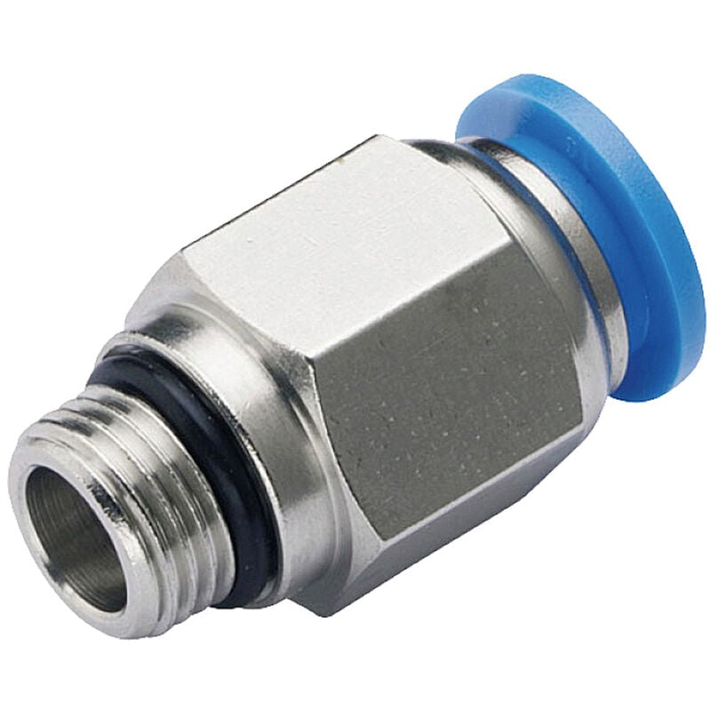 Gerade-Verbinder PC6-G01 Rohr-Ø: 6 mm Gewinde-Maß: G1/8' 1 St. - Tru Components