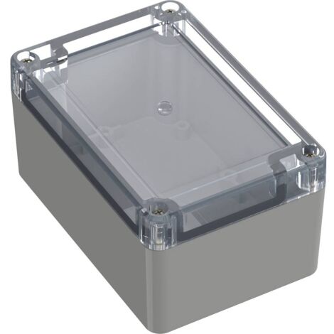 TRU COMPONENTS TC-10860604 Boîtier universel 120 x 80 x 60.20 ABS-PC gris clair 1 pc(s) D939392