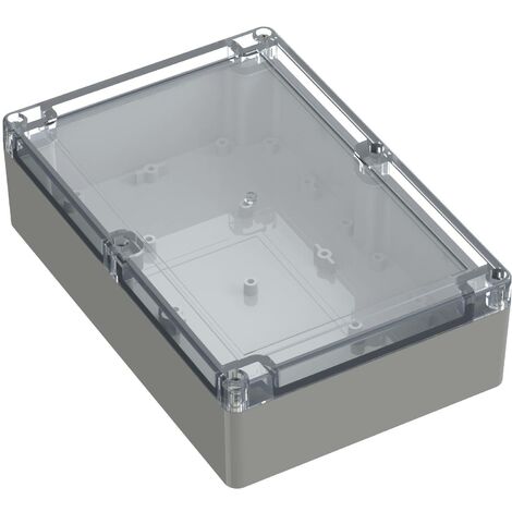 TRU COMPONENTS TC-10861024 Boîtier universel 209.70 x 139.80 x 60 ABS-PC gris clair 1 pc(s) D935382