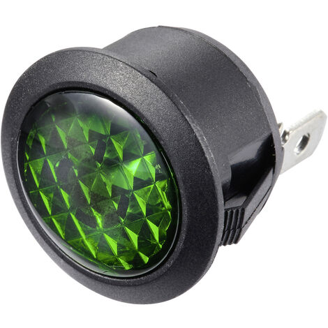 TRU COMPONENTS TC-11193652 Standard Signalleuchte mit Leuchtmittel 12 V/DC    Grün 1 St.