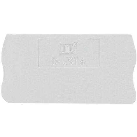 TRU COMPONENTS TC-11592388 Endhalter Passend für (Details): TC-JPT4, TC-JPT4-PE Grau 1 St.