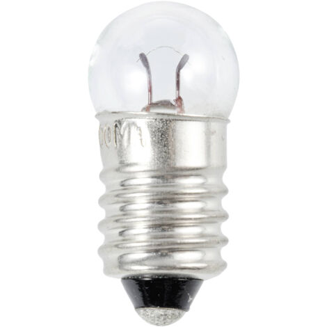 TRU COMPONENTS TC-11937172 Lampe sphérique 3 W 6 V E10 clair 1 pc(s)
