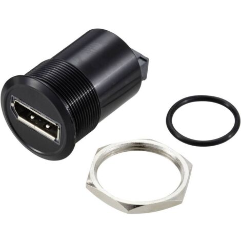 TRU COMPONENTS TC-11980480 Port d'écran 1,2 adaptateur pour panneau femelle DisplayPort femelle - DisplayPort femelle n