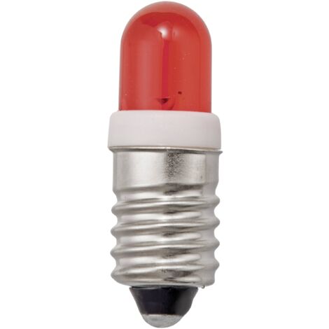 TRU COMPONENTS TC-12249928 Lampe LED multi-tension 3 V/DC, 15 V/DC E10 rouge 1 pc(s) V851653