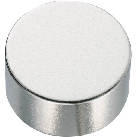 TRU COMPONENTS TC-12250632 Aimant permanent cylindrique (Ø x H) 5 mm x 2 mm Température limite (max.): 150 °C V858363