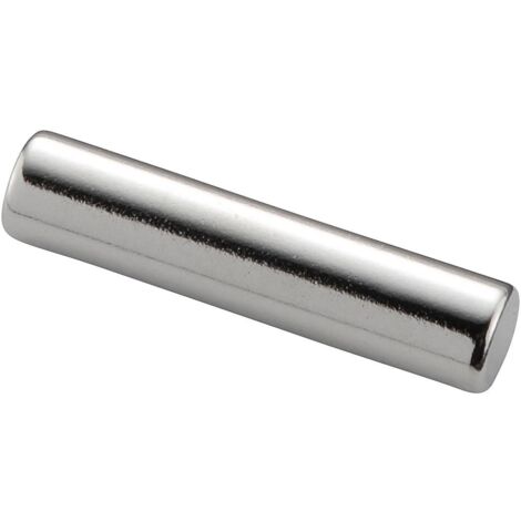 TRU COMPONENTS TC-12260104 Aimant permanent barre (Ø x H) 5 mm x 22 mm Température limite (max.): 100 °C V837583
