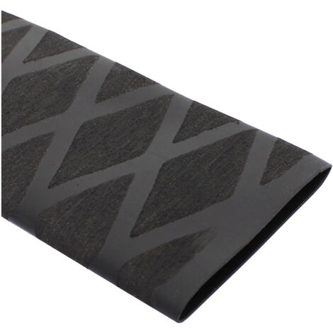 TRU COMPONENTS TC-12352600 Schrumpfschlauch ohne Kleber Schwarz 40 mm 20 mm Schrumpfrate:2:1 1.5 m