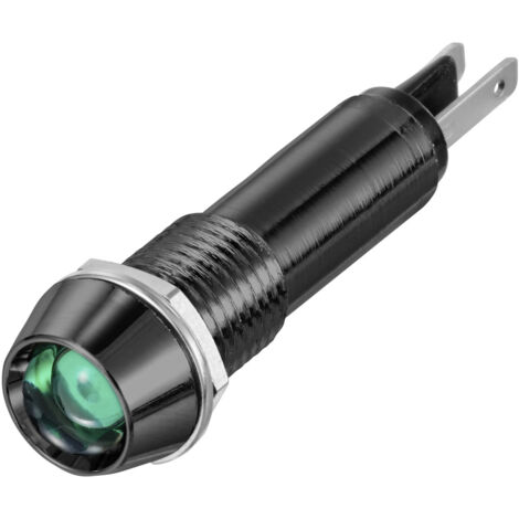 TRU COMPONENTS TC-12358856 LED-Signalleuchte Grün    12 V/DC, 24 V/DC 10 mm 40 °    1 St.