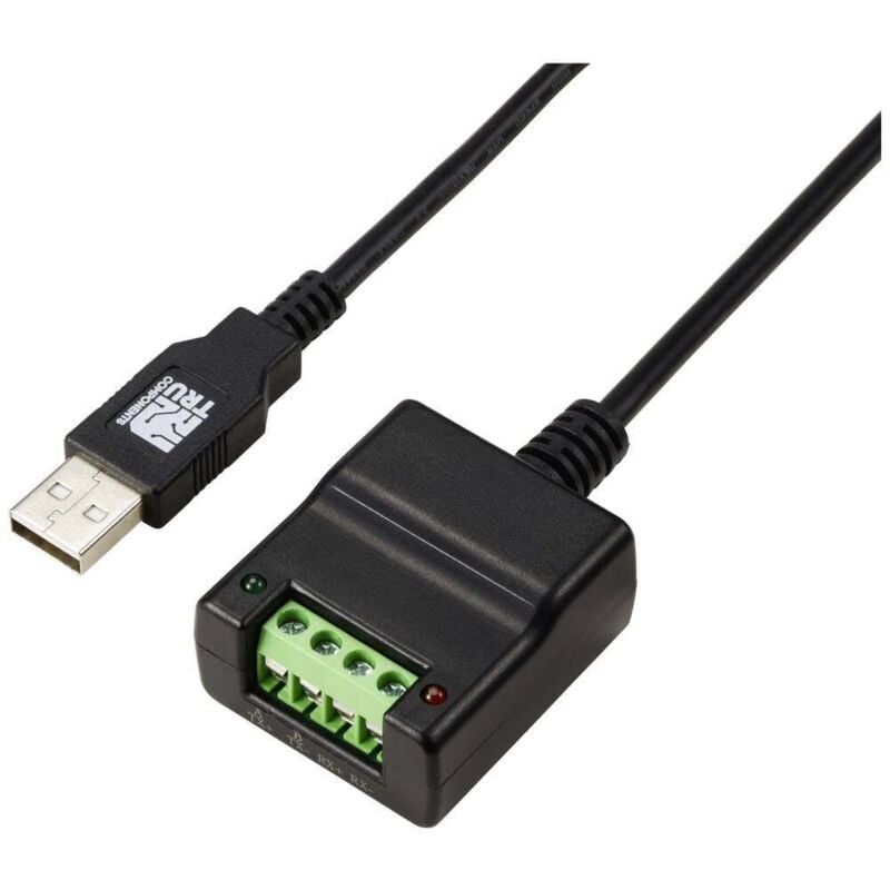 TRU COMPONENTS TC-KW-190 Convertisseur sériel USB, RS-485, RS-422 Nombre d'entrées: 1 x Nbr. de sorties: 1 x 1 pc(s)