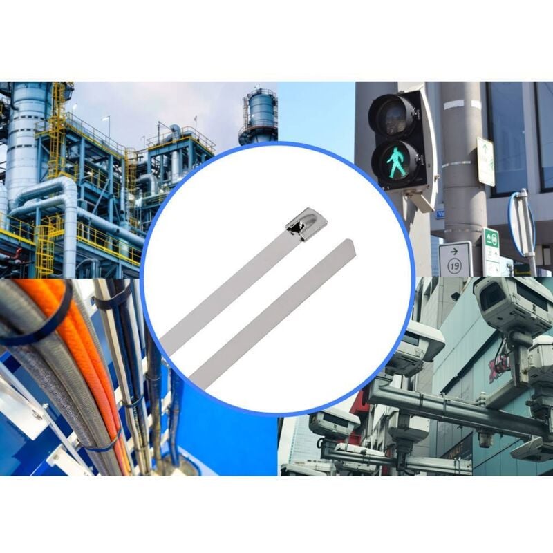 Tru Components - TC-12656580 Serre-câbles en acier 520 mm 7.9 mm aisi 316 100 pc(s)