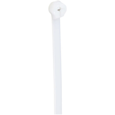 TRU COMPONENTS TC-12814156 Kabelbinder 300 mm 4.8 mm Natur mit Metallzunge, chemische Beständigkeit
