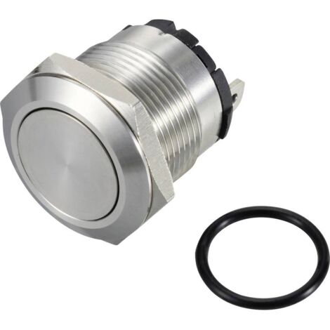 TRU COMPONENTS TC-12819632 Interrupteur à pression 250 V/AC 20 A IP67 à rappel 1 pc(s) A710763