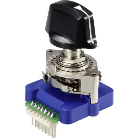 TRU COMPONENTS TC-12830248  Drehschalter 5 V/DC, 25 V/AC, 50 V/AC 0.5 A  1 x 30 °  1 St.