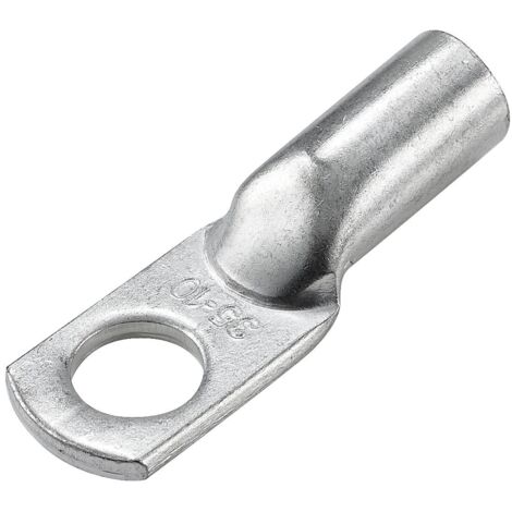 TRU COMPONENTS TC-12885872 Cosse de câble tubulaire 180 ° M10 35 mm² Ø du trou: 10 mm 1 pc(s) A591863