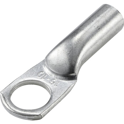 TRU COMPONENTS TC-12885900  Rohrkabelschuh  180 ° M10 16 mm² Loch-Ø: 10 mm 1 St.