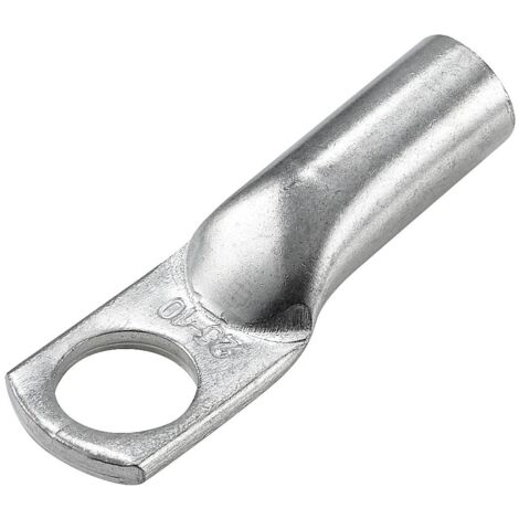 TRU COMPONENTS TC-12885908 Cosse de câble tubulaire 180 ° M10 25 mm² Ø du trou: 10 mm 1 pc(s) A591443