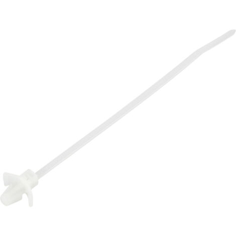TRU COMPONENTS TC-13030672 TC-WM-110-2.5-N Kabelbinder 110 mm 2.5 mm Natur mit Flügelverschluss, che