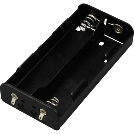 TRU COMPONENTS TC-13220500 Support de pile 4x LR14 (C) raccordement à souder (L x l x H) 111 x 55 x