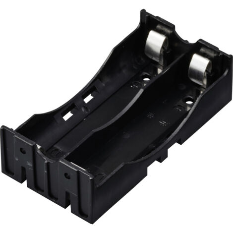 TRU COMPONENTS TC-13220704 Batteriehalter 2x 18650 Kontaktpole (L x B x H) 78 x 40 x 21 mm