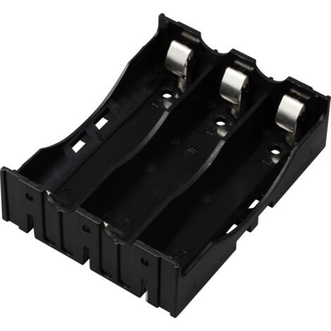 TRU COMPONENTS TC-13220712 Batteriehalter 3x 18650 Kontaktpole (L x B x H) 78 x 60 x 21 mm