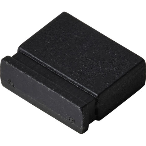 TRU COMPONENTS TC-13537776 Shunt Pas: 2.54 mm, 5.08 mm Nombre de pôles par rangée:2 Contenu: 1 pc(s)