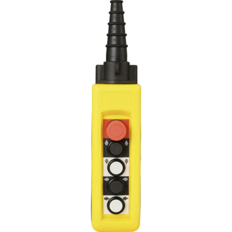 TRU COMPONENTS TC-13599172 TC-A4713 Hängetaster mit NOT-Aus-Schalter     1 St.