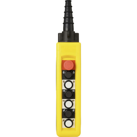 TRU COMPONENTS TC-13599180 TC-A6713 Hängetaster mit NOT-Aus-Schalter     1 St.