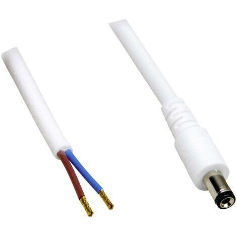 TRU COMPONENTS TC-2511310 Niedervolt-Anschlusskabel Niedervolt-Stecker - offene Kabelenden 5.50 mm 2