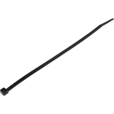 TRU COMPONENTS TC-6645736  Kabelbinder 203 mm 4.60 mm Schwarz  100 St.