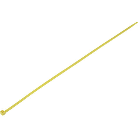 TRU COMPONENTS TC-6645772  Kabelbinder 385 mm 4.80 mm Gelb  100 St.