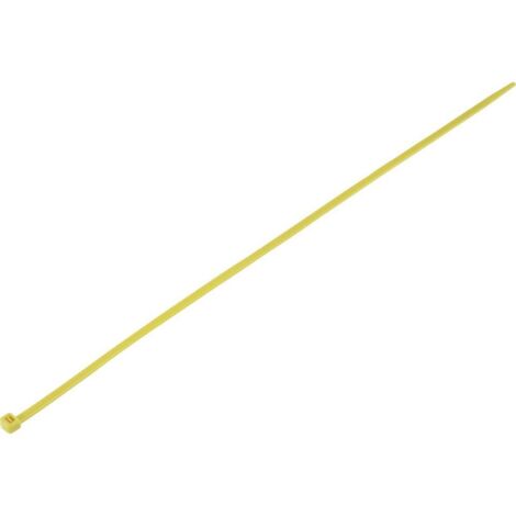 TRU COMPONENTS TC-6645772 Serre-câble 385 mm 4.80 mm jaune 100 pc(s) X891121