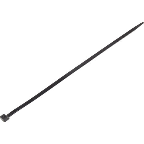 TRU COMPONENTS TC-6645780  Kabelbinder 380 mm 7.60 mm Schwarz Witterungsstabil 100 St.
