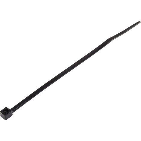TRU COMPONENTS TC-6645784  Kabelbinder 100 mm 2.50 mm Schwarz Witterungsstabil 100 St.