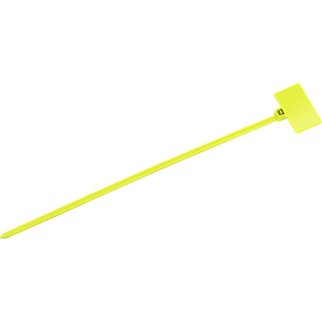TRU COMPONENTS TC-6646416 Marqueur de câble Surface de marquage: 20 x 13 mm jaune 1 pc(s)