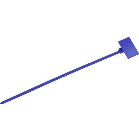 TRU COMPONENTS TC-6646428 Marqueur de câble Surface de marquage: 20 x 13 mm bleu 1 pc(s) X898741