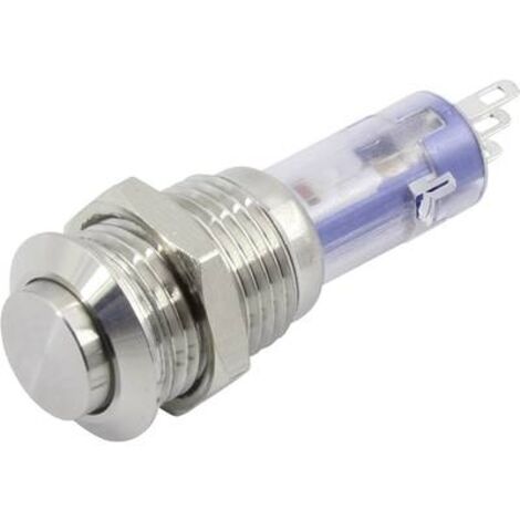 TRU COMPONENTS TC-6647584 - INTERRUTTORE A PRESSIONE LAS4GQH-11Z/S, 48 V, 2 A, 1 X ON/OFF, 1 PEZZO