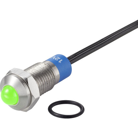 TRU COMPONENTS TC-7495164 LED-Lampe Grün    12 V DC/AC