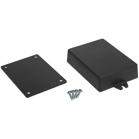 TRU COMPONENTS TC-7910916 Flansch-Gehäuse 90 x 65 x 22 ABS Schwarz 1 St.