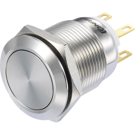 TRU COMPONENTS TC-8904676 LAS1-GQ-11/S Druckschalter 250 V/AC 3 A 1 x Ein/(Ein) tastend   IP65 1 St.