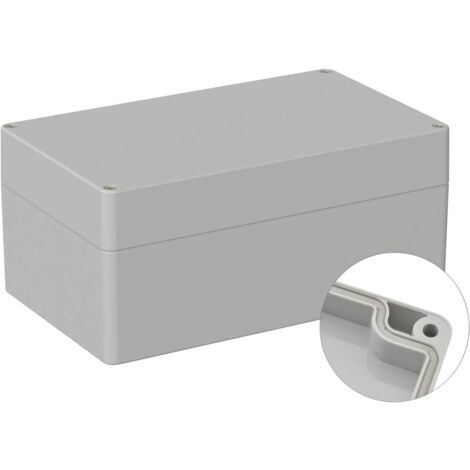 TRU COMPONENTS TC-9065524 Alloggiamento outdoor Policarbonato Grigio (RAL 7035) 1 pz.