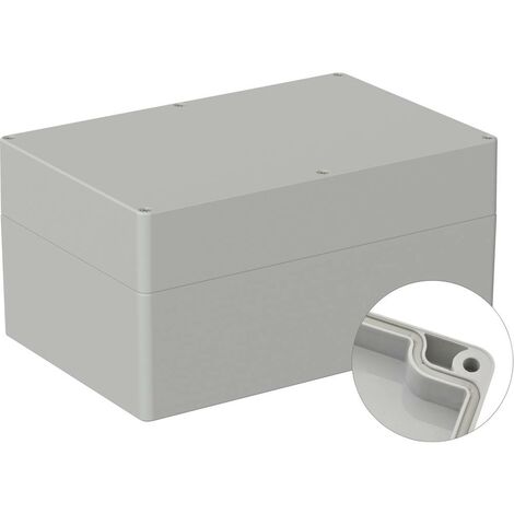 TRU COMPONENTS TC-9065560 Alloggiamento outdoor Policarbonato Grigio (RAL 7035) 1 pz.