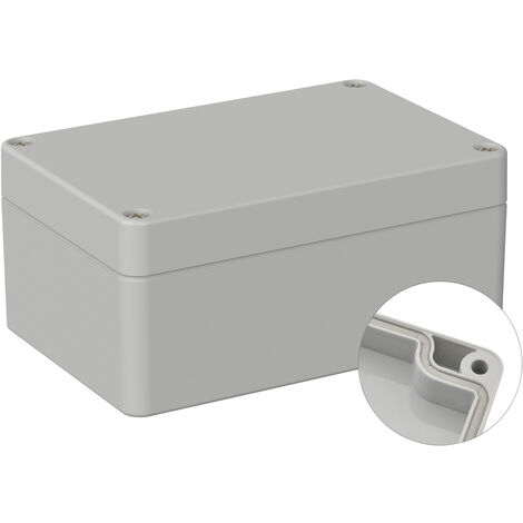 TRU COMPONENTS  TC-9065608 Industrie-Gehäuse 120 x 80 x 55  ABS  Lichtgrau (RAL 7035) 1 St.