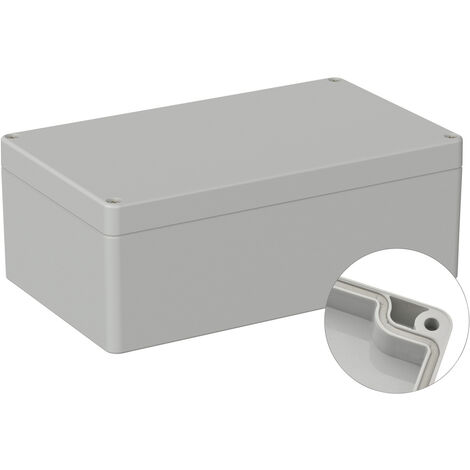 TRU COMPONENTS  TC-9065636 Industrie-Gehäuse 200 x 120 x 75  ABS  Lichtgrau (RAL 7035) 1 St.