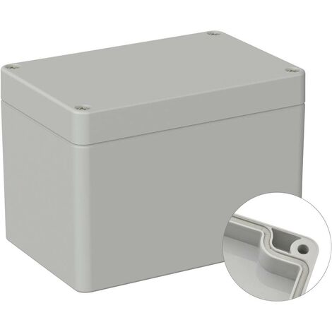 TRU COMPONENTS TC-9065648 FAI DA TE, GRIGIO CHIARO (RAL 7035), (L X B X H) 120 X 80 X 85 MM