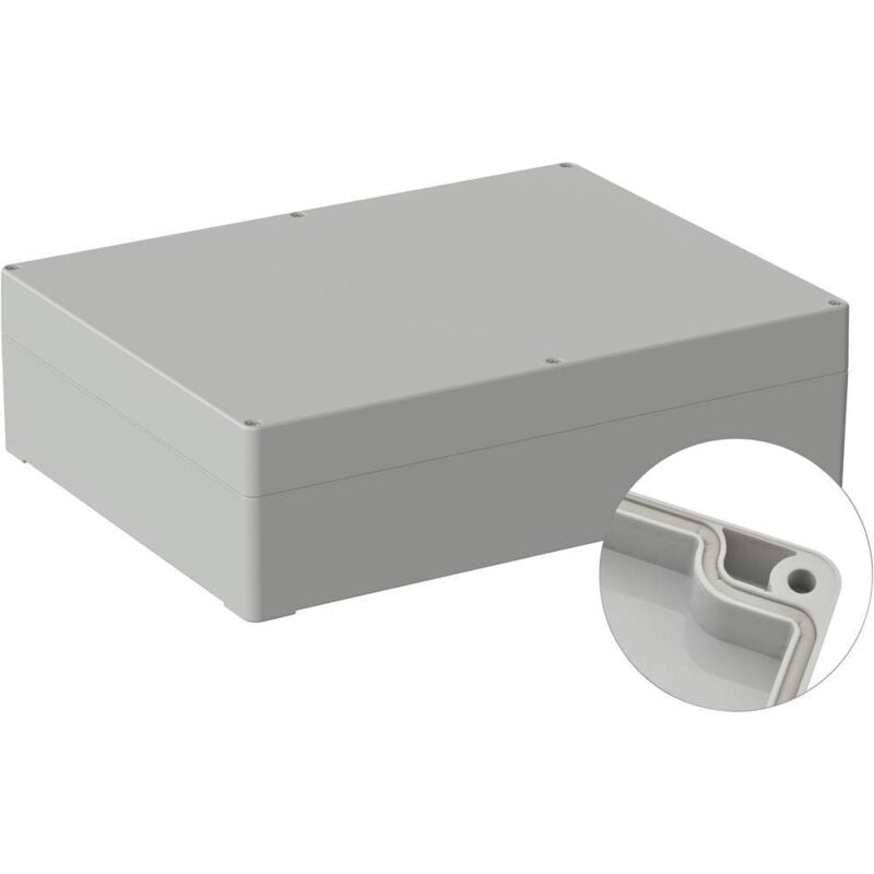 Tru Components - TC-9065724 Boîtier industriel 300 x 230 x 85 abs gris clair (ral 7035) 1 pc(s)