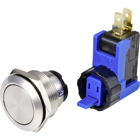 TRU COMPONENTS TC-9201348  Drucktaster 250 V 15 A 1 x Ein/Aus tastend   IP65 1 St.
